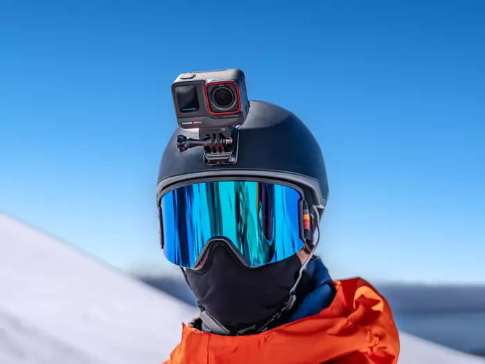 insta360 ace pro snow gear helmet